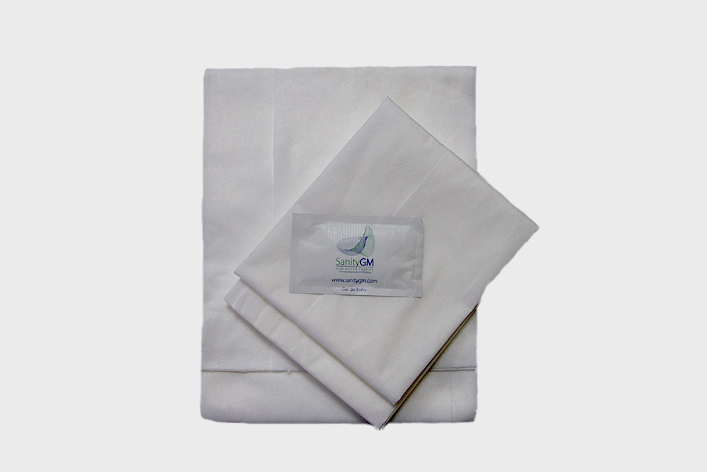 Kit de toallas desechables para uso sanitario hospitalario